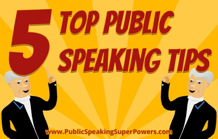 Public Speaking Tips