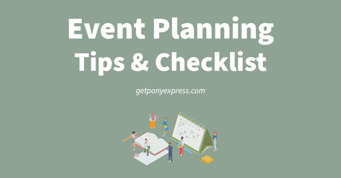 Event Planning Tips