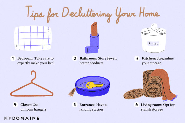 Decluttering Tips